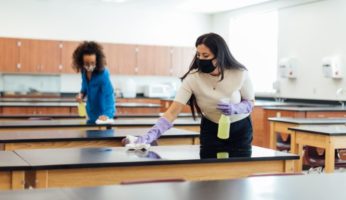 Entreprise de nettoyage - Ecole